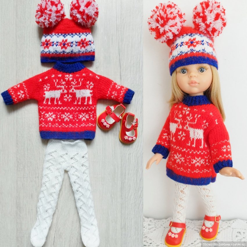 Новый костюм для паолочек к празднику Рождества (фото 10)