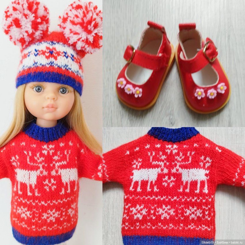 Новый костюм для паолочек к празднику Рождества (фото 9)