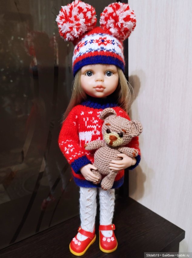 Новый костюм для паолочек к празднику Рождества