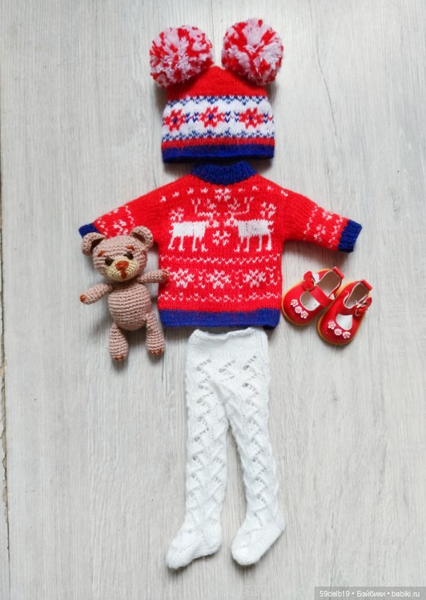 Новый костюм для паолочек к празднику Рождества (фото 6)