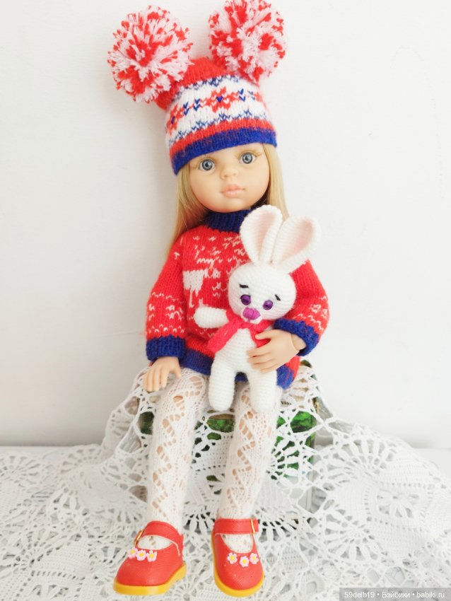 Новый костюм для паолочек к празднику Рождества