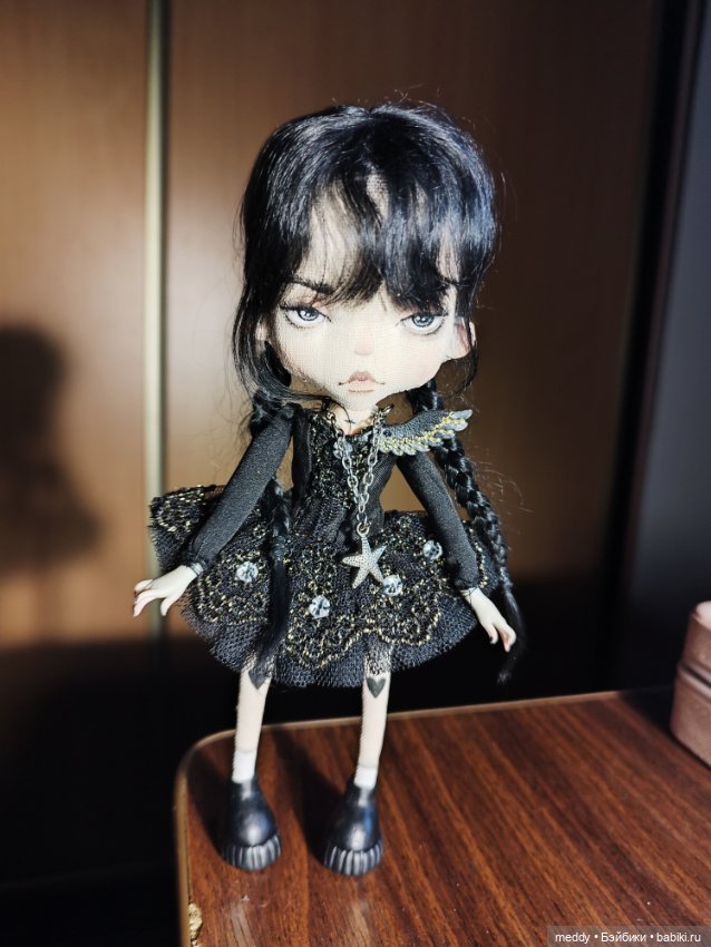 Первая кукла Нового Года, текстильная кукла Анастасии Угольниковой