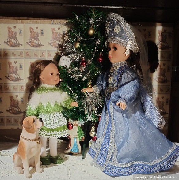 С Праздниками — Испанские куклы (разное): Vestida de Azul (фото 2)