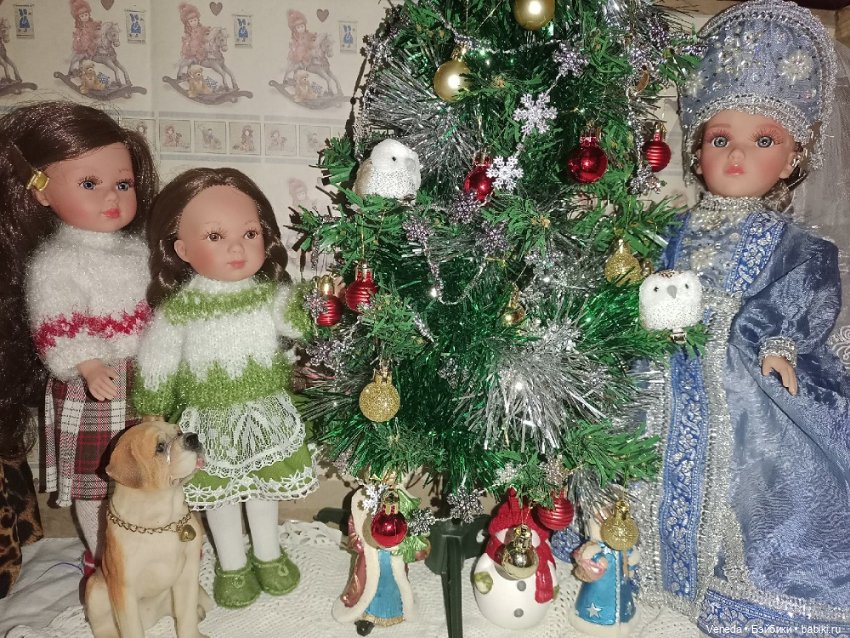 С Праздниками — Испанские куклы (разное): Vestida de Azul (фото 4)