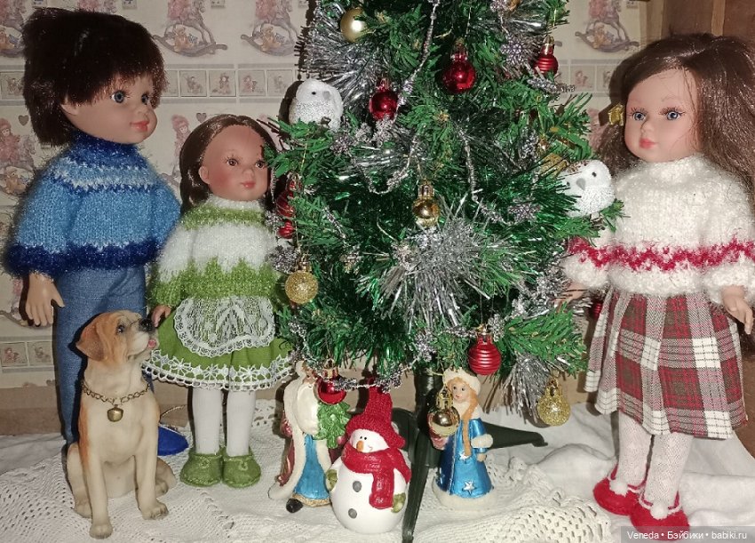 С Праздниками — Испанские куклы (разное): Vestida de Azul (фото 5)