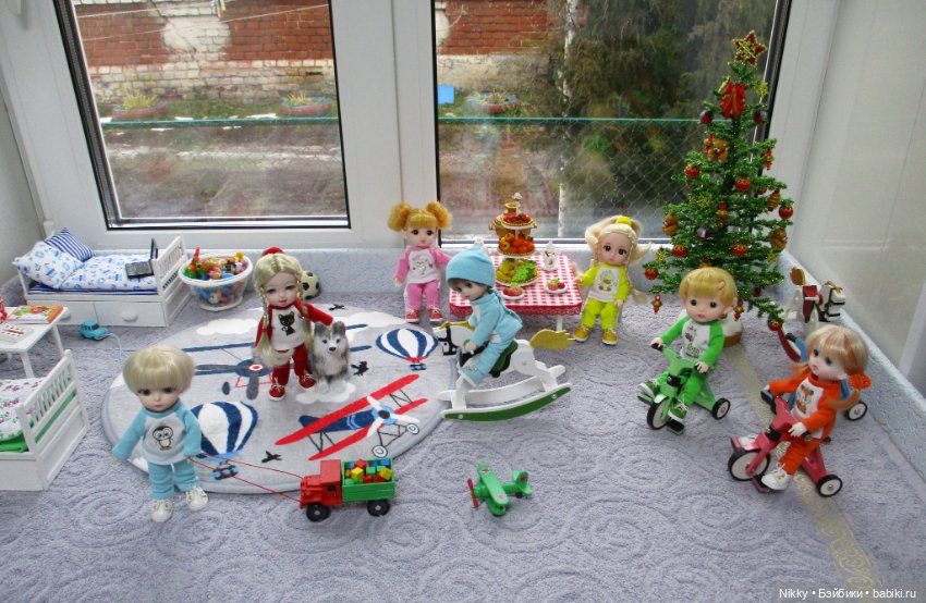 Игрушки и мебель для кукол из картона (фото 7)