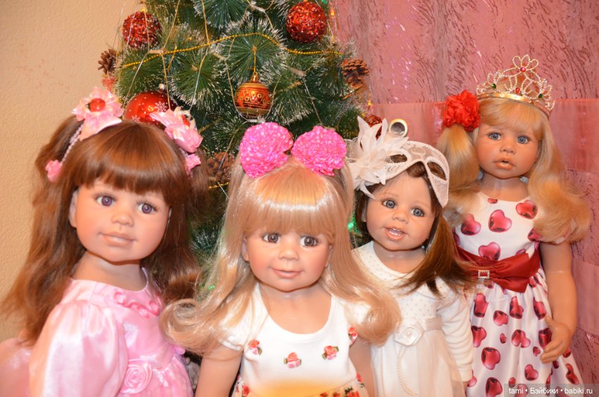 Фоточки у ёлочки — Домашние коллекции кукол: фото собраний