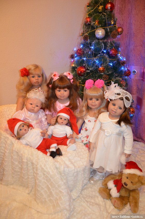 Фоточки у ёлочки — Домашние коллекции кукол: фото собраний