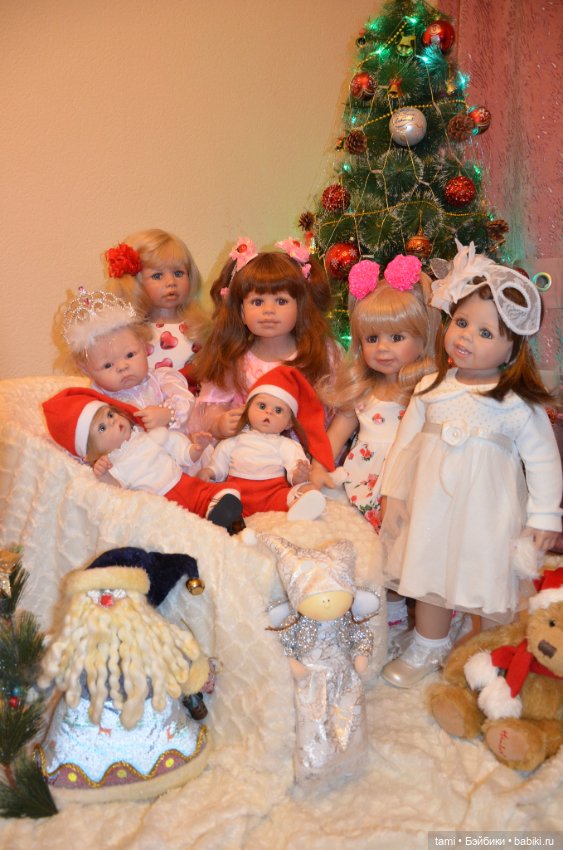 Фоточки у ёлочки — Домашние коллекции кукол: фото собраний