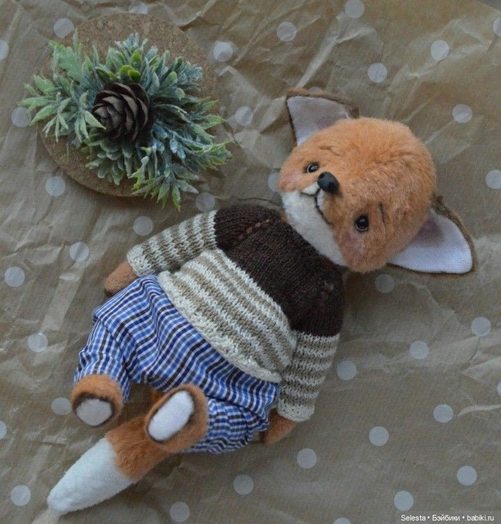 Лисята — Авторские мишки Тедди и друзья: фото (фото 10)