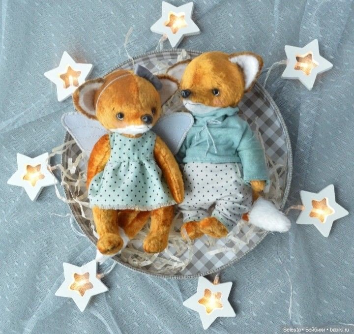 Лисята — Авторские мишки Тедди и друзья: фото