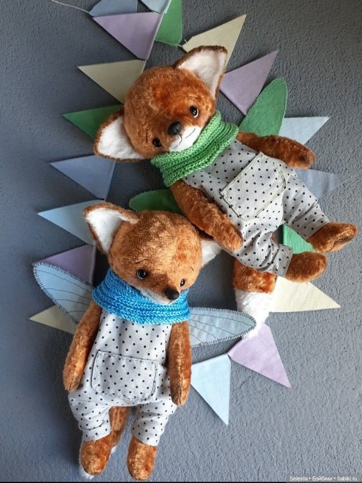 Лисята — Авторские мишки Тедди и друзья: фото