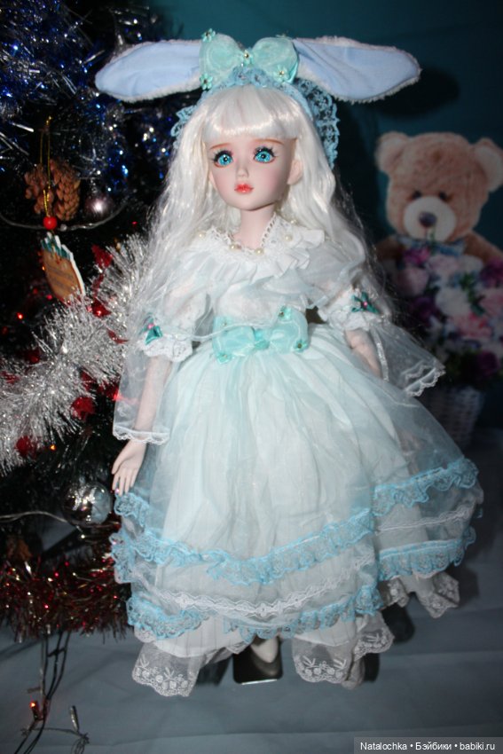 Поздравление с праздниками от моей куклы Анжелики("Звезды подиума" 60 см) (фото 6)