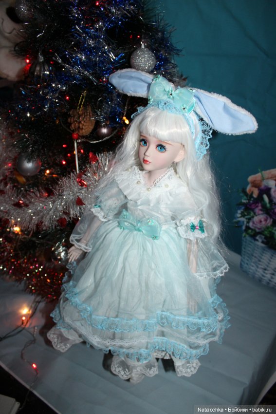 Поздравление с праздниками от моей куклы Анжелики("Звезды подиума" 60 см) (фото 4)