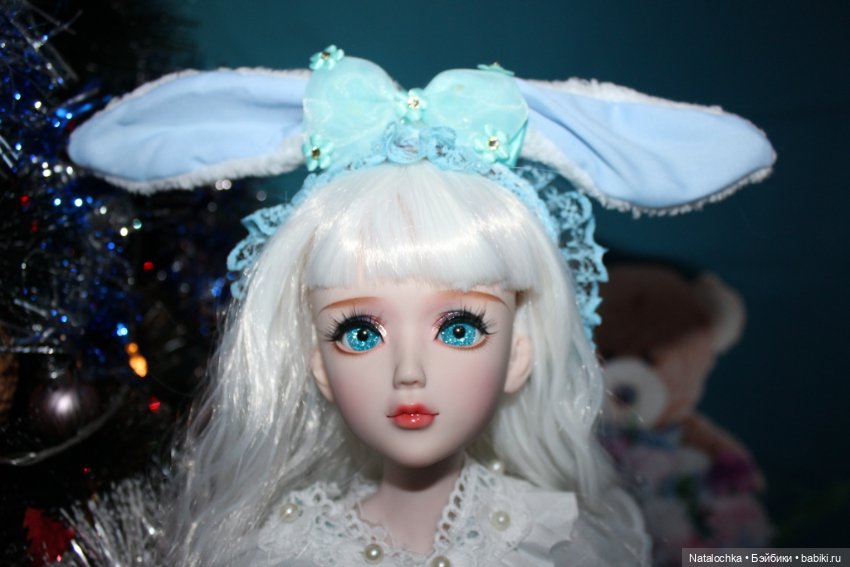 Поздравление с праздниками от моей куклы Анжелики("Звезды подиума" 60 см) (фото 2)