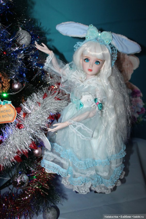 Поздравление с праздниками от моей куклы Анжелики("Звезды подиума" 60 см) (фото 10)