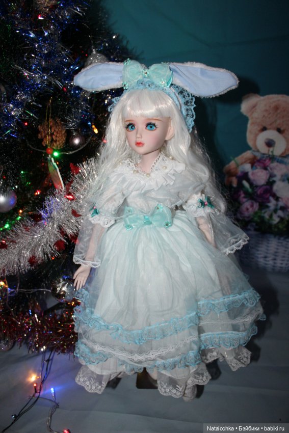 Поздравление с праздниками от моей куклы Анжелики("Звезды подиума" 60 см)