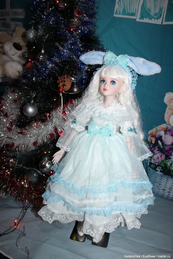 Поздравление с праздниками от моей куклы Анжелики("Звезды подиума" 60 см) (фото 5)