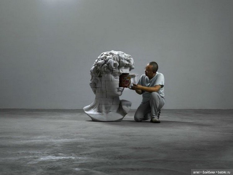 Необычные анатомические скульптуры от Цао Хуэй (Cao Hui) (фото 4)