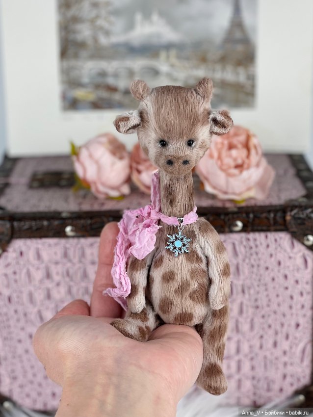 Тедди жираф Мэнни — Авторские мишки Тедди и друзья: фото (фото 2)