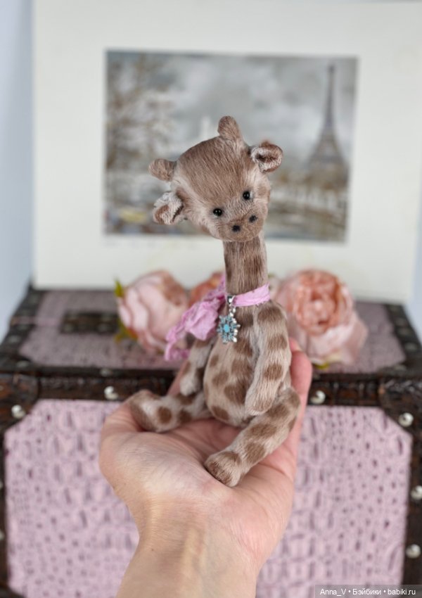 Тедди жираф Мэнни — Авторские мишки Тедди и друзья: фото