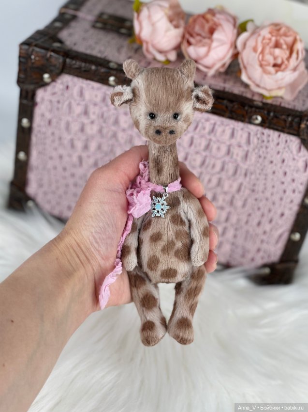 Тедди жираф Мэнни — Авторские мишки Тедди и друзья: фото (фото 3)