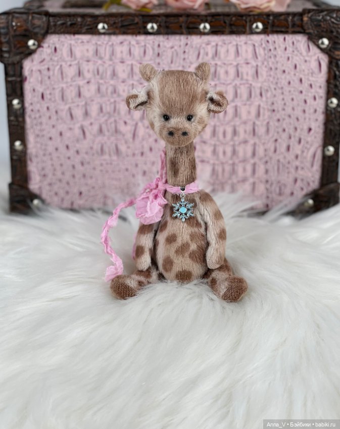 Тедди жираф Мэнни — Авторские мишки Тедди и друзья: фото (фото 4)