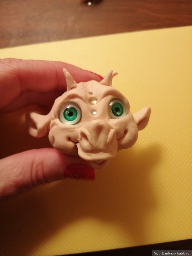 Дракон Стасик — Лепка авторских игрушек и папье (фото 2)