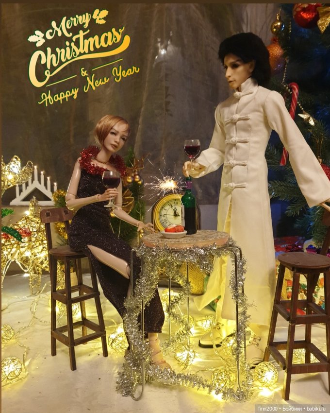 С Новым 2023 — Домашние фото авторских кукол: личные коллекции (фото 4)