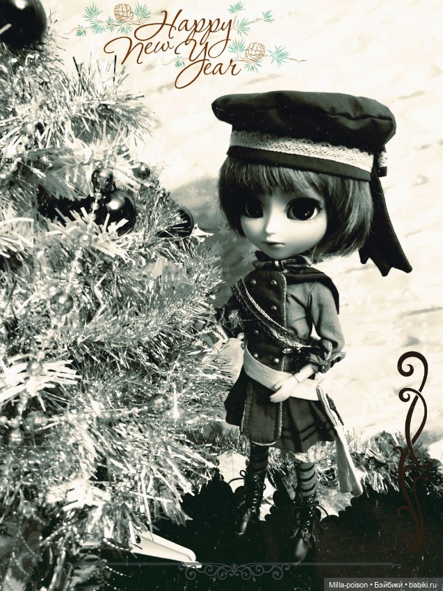 Исул мальчик с винтажной открытки