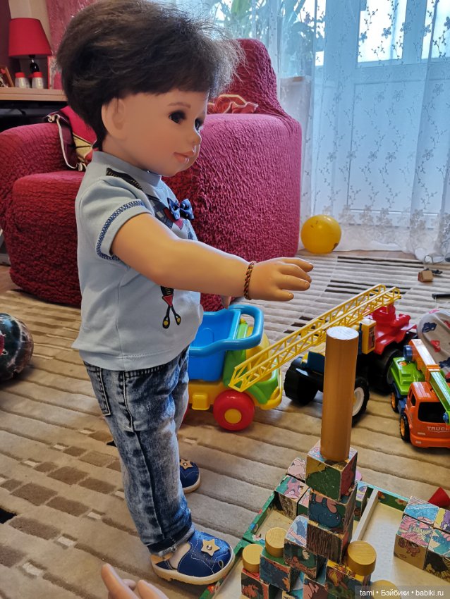 Любимые игры....любимые куклы и внук