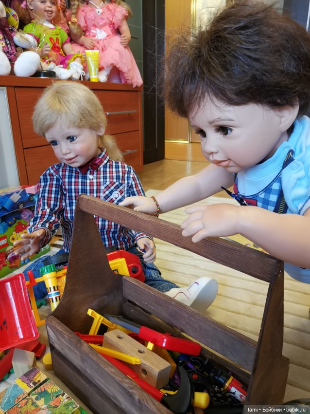 Любимые игры....любимые куклы и внук (фото 7)