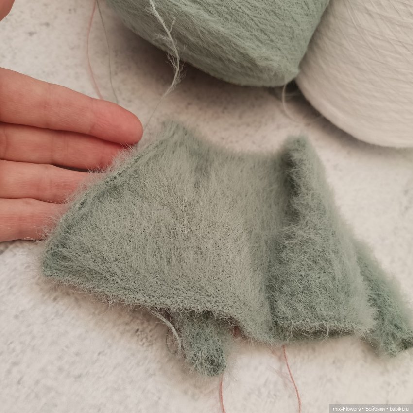Пряжа для кукольного рукоделия -3 - пушистая (фото 10)