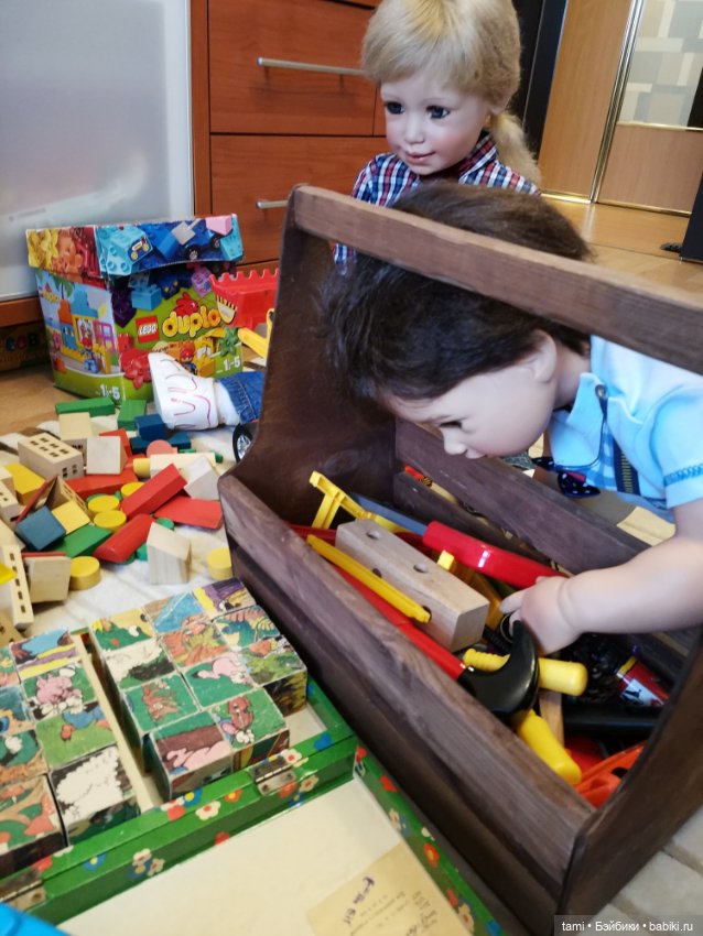 Любимые игры....любимые куклы и внук (фото 5)