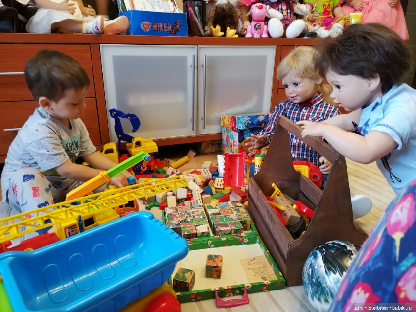 Любимые игры....любимые куклы и внук (фото 9)