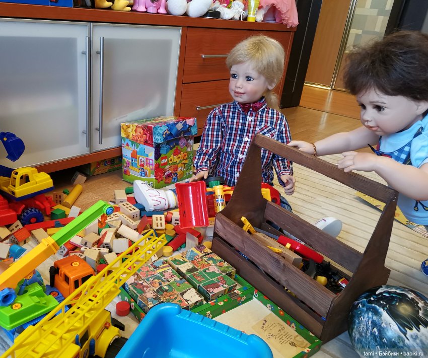 Любимые игры....любимые куклы и внук (фото 10)