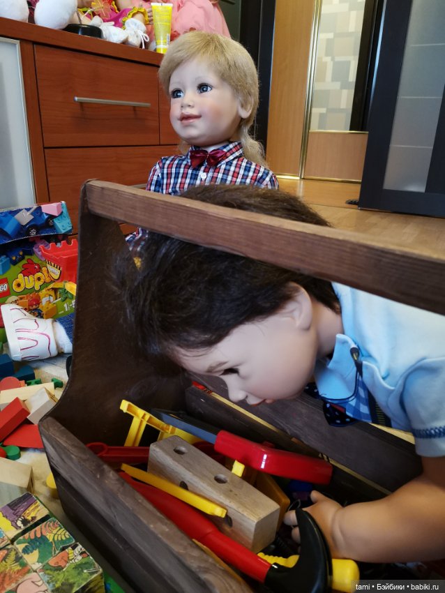 Любимые игры....любимые куклы и внук (фото 6)