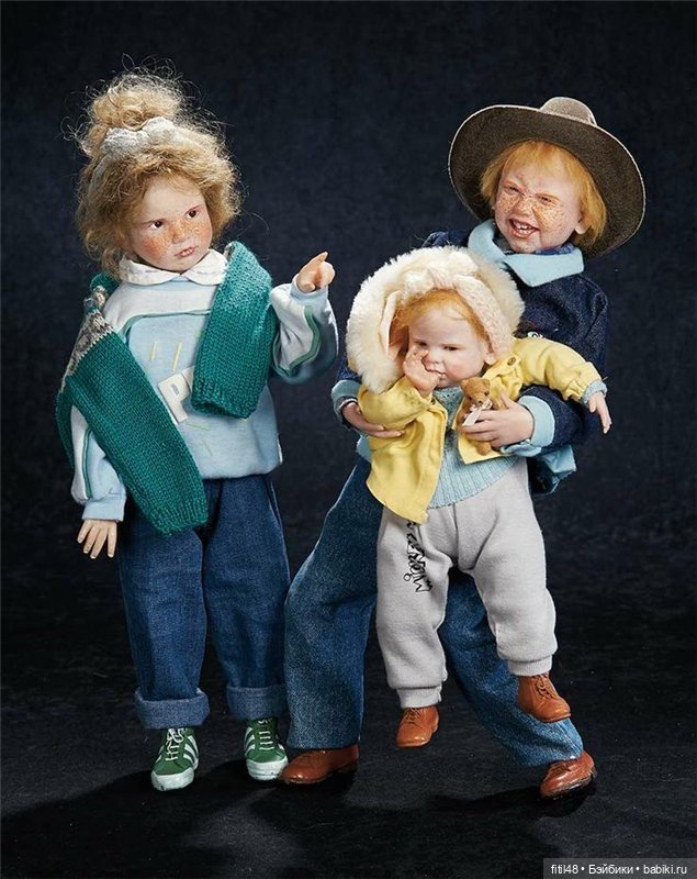 Куклы которых любит солнышко. Куклы Анны Митрани (фото 9)