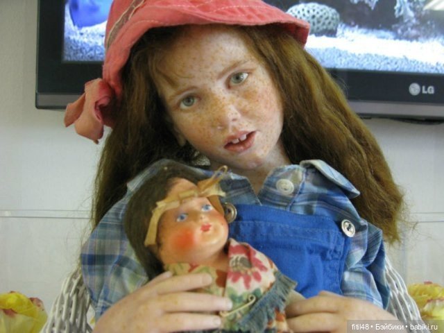 Куклы которых любит солнышко. Куклы Анны Митрани