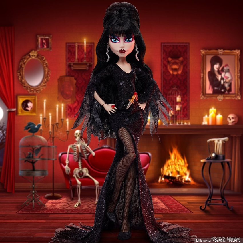 Эльвира Повелительница Тьмы от Monster High (фото 10)