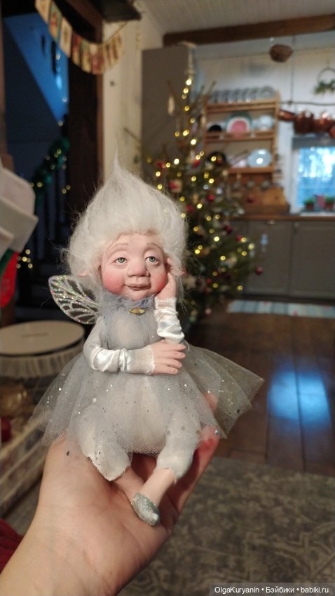 Феюшка Мюнидэтта — Лепка авторских кукол: полимерная глина (фото 6)