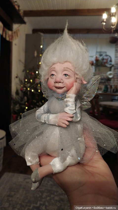 Феюшка Мюнидэтта — Лепка авторских кукол: полимерная глина (фото 4)