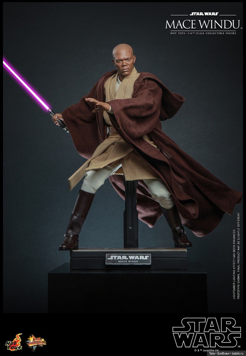 Hot Toys анонсировали фигурку Мейс Винду в масштабе 1/6
