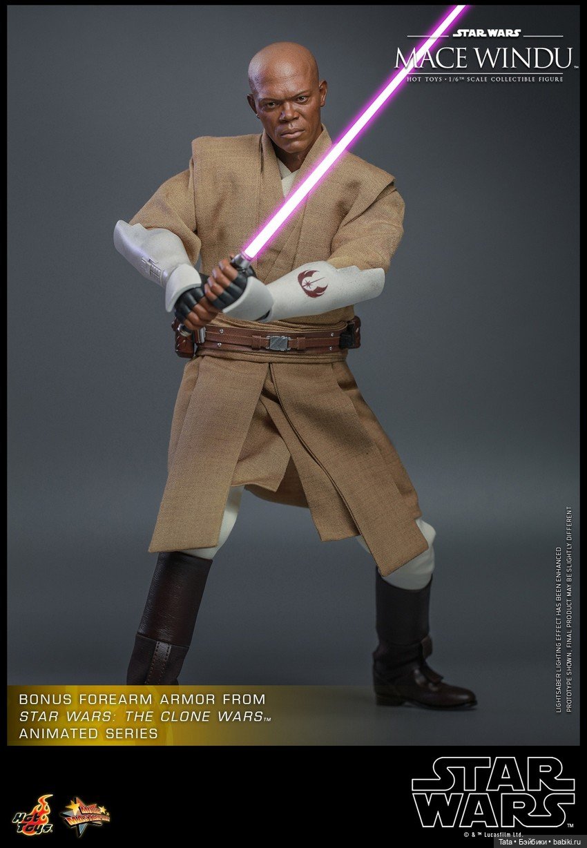 Hot Toys анонсировали фигурку Мейс Винду в масштабе 1/6 (фото 5)