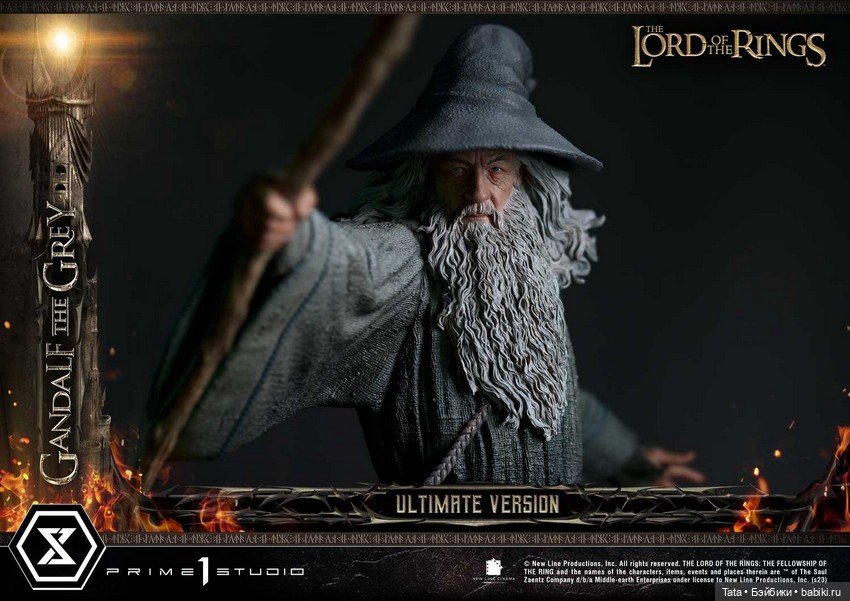 Prime 1 Studio - статуz Гендальфа Серого в масштабе 1/4 по мотивам серии фильмов "Властелин Колец" (фото 7)