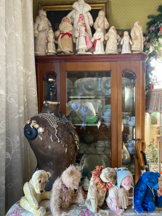 Антикварные куклы и Новый Год