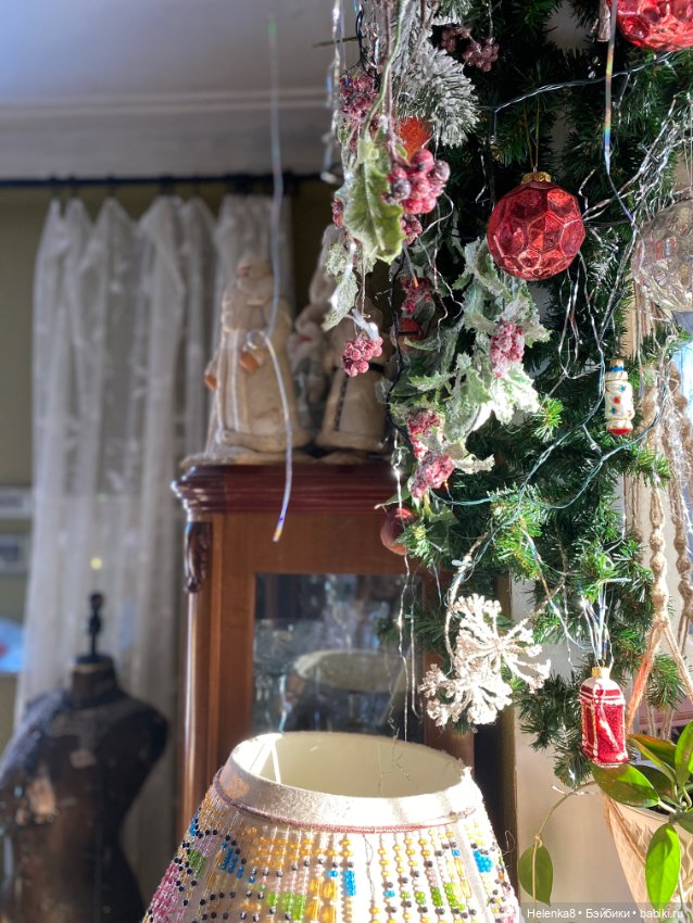 Антикварные куклы и Новый Год
