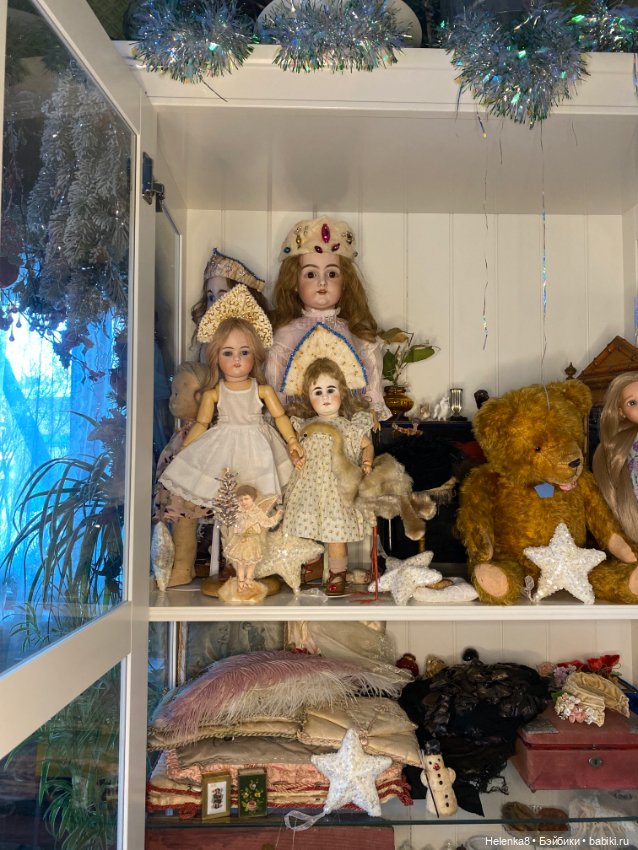 Антикварные куклы и Новый Год