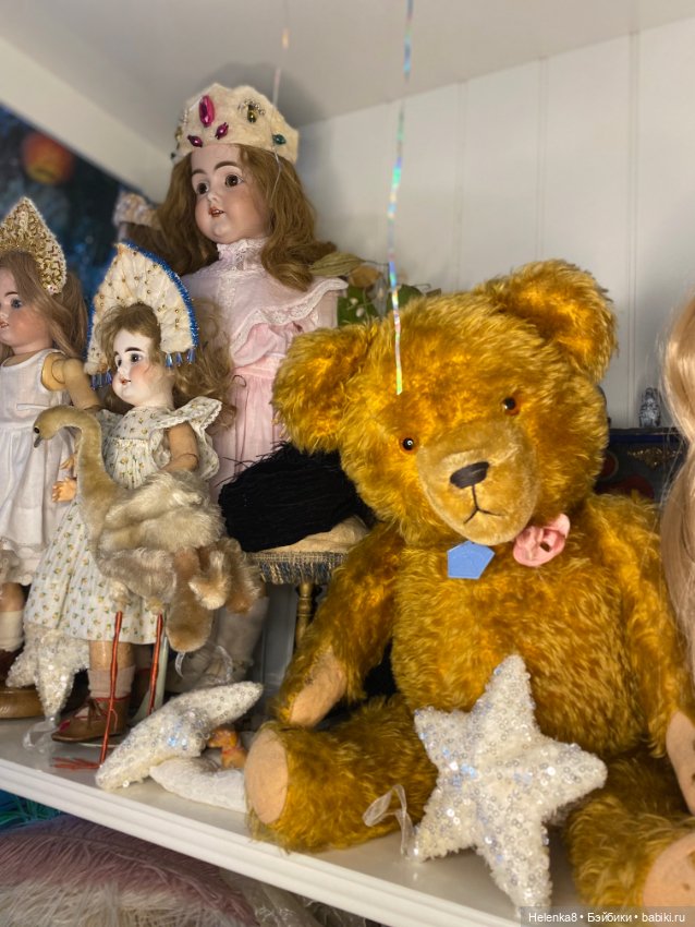 Антикварные куклы и Новый Год