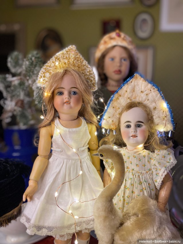 Антикварные куклы и Новый Год (фото 3)